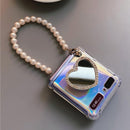 Galaxy Z Flip Phone Stand & Lanyards, Phone Cover Samsung Galaxy Case