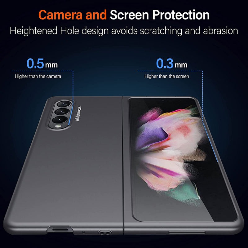 Galaxy Z Fold 3 Case, Premium PC Ultra Thin Slim Case for Samsung Z Fold 3 - Gorilla Cases