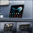 Galaxy Z Fold 4 Case, Samsung Z Fold 4 Case Screen Protector & S Pen Carbon Fiber Black