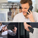 Galaxy Z Fold 4 Case, Samsung Z Fold 4 Case Screen Protector & S Pen Carbon Fiber Black