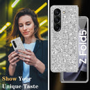 Galaxy Z Fold 5 Glitter Case for Women