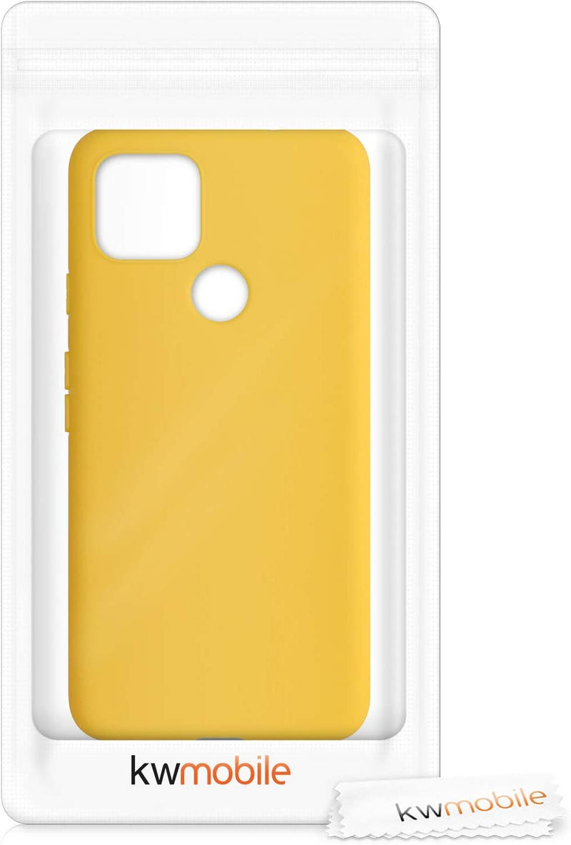 Google Pixel 4a 5G - Case Soft Slim Smooth Flexible Protective Phone Cover - Honey Yellow - Gorilla Cases