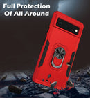 Google Pixel 6  Ring, Car Mount, Heavy Full Protective Phone Case