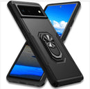 Google Pixel 6  Ring, Car Mount, Heavy Full Protective Phone Case