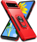 Google Pixel 6  Ring, Car Mount, Heavy Full Protective Phone Case