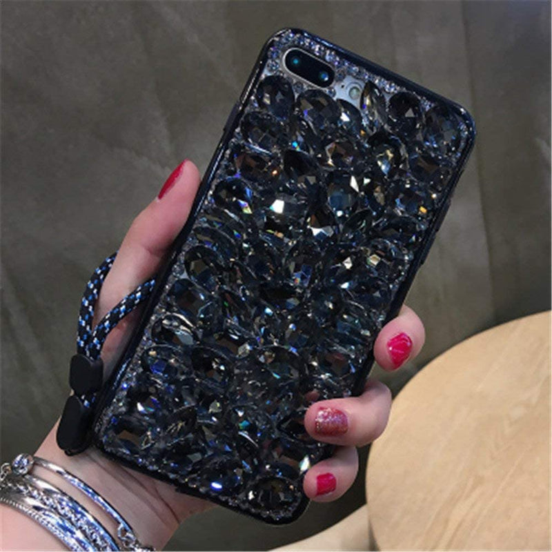 Google Pixel 6 Case,3D Handmade Sparkle Stunning Stones Phone Case - Gorilla Cases