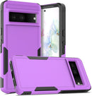 Google Pixel 7 5G, Bisbkrar Commuter Phone Case Black