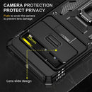 Google Pixel 7 Case Slide Camera Cover Screen Protector Protective Cover - Black