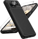 Google Pixel - 7 Phone Case Dual Layer Heavy Duty Protection - Matte Black