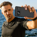 Google Pixel - 7 Phone Case Dual Layer Heavy Duty Protection - Matte Black