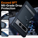 Google Pixel 7 Pro Case 6.7'' Translucent Matte Protective Phone Cases Black