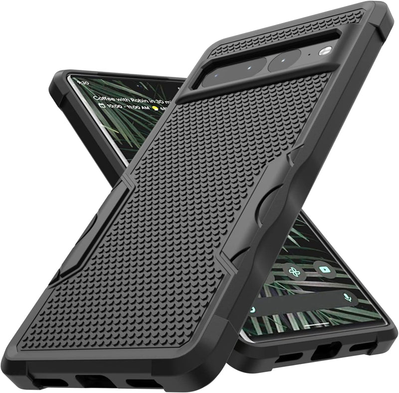 Google Pixel 7 Pro Case, Anti-Slip Shockproof Protective Cases,Phone Cover Black - Gorilla Cases
