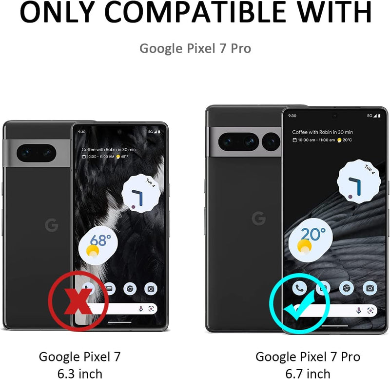 Google Pixel 7 Pro Case Camera Cover Heavy Duty Protective Case Green - Gorilla Cases