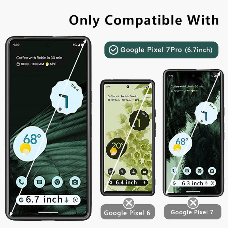 Google Pixel 7 Pro Case Drop Protective Thin Dual Layer Shockproof Bumper Caser - Green - Gorilla Cases