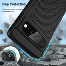 Google Pixel 7 - Pro Case Rugged Dual Layer Protective Phone Cases (Matte Black)