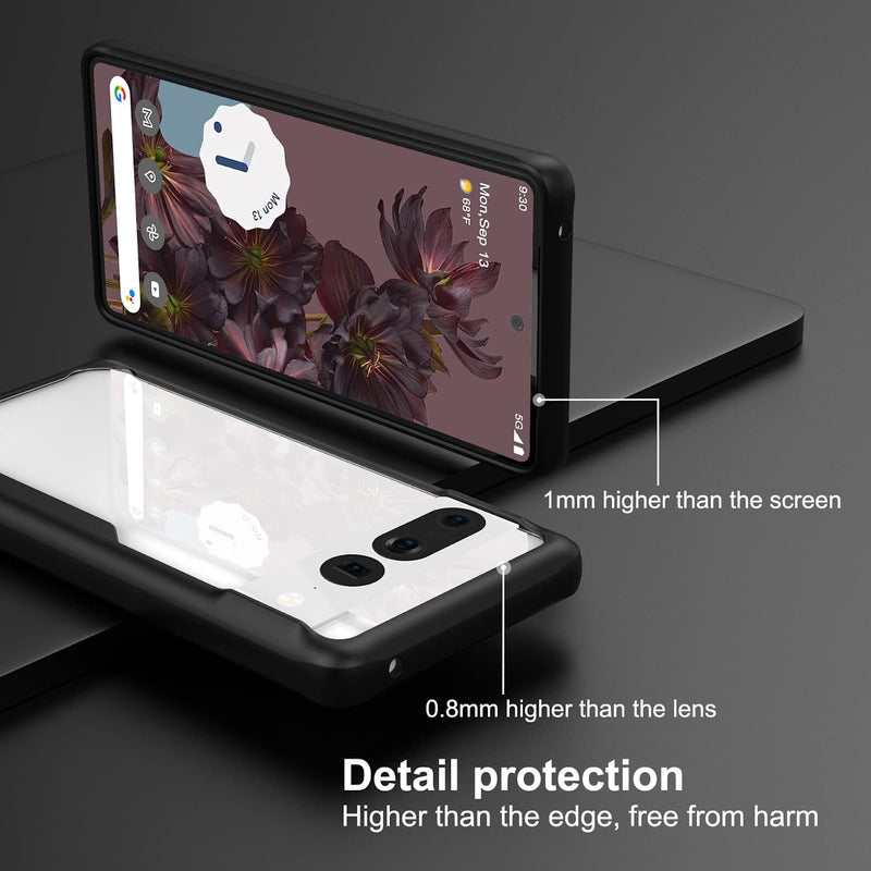 Google Pixel 7 Pro Case, Shockproof Scratch Resistant Case Black - Gorilla Cases