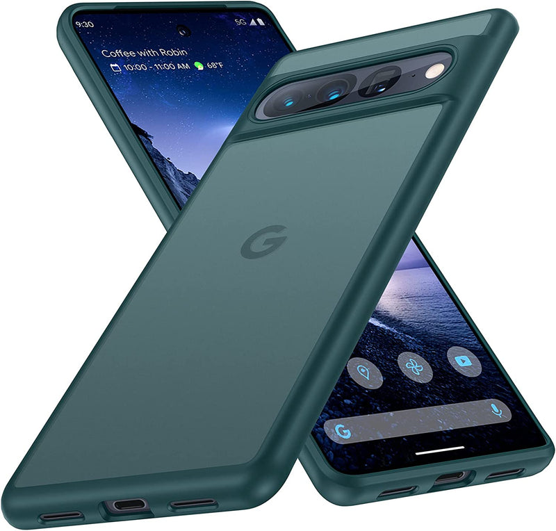 Google Pixel 7 Pro Case Slim Fit Yet Protective Shockproof Bumper Airbag Case Cover 6.7 Inch- Crystal Clear - Gorilla Cases