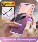 Google Pixel 7 Pro Full - Body Stylish Protective Marble Case