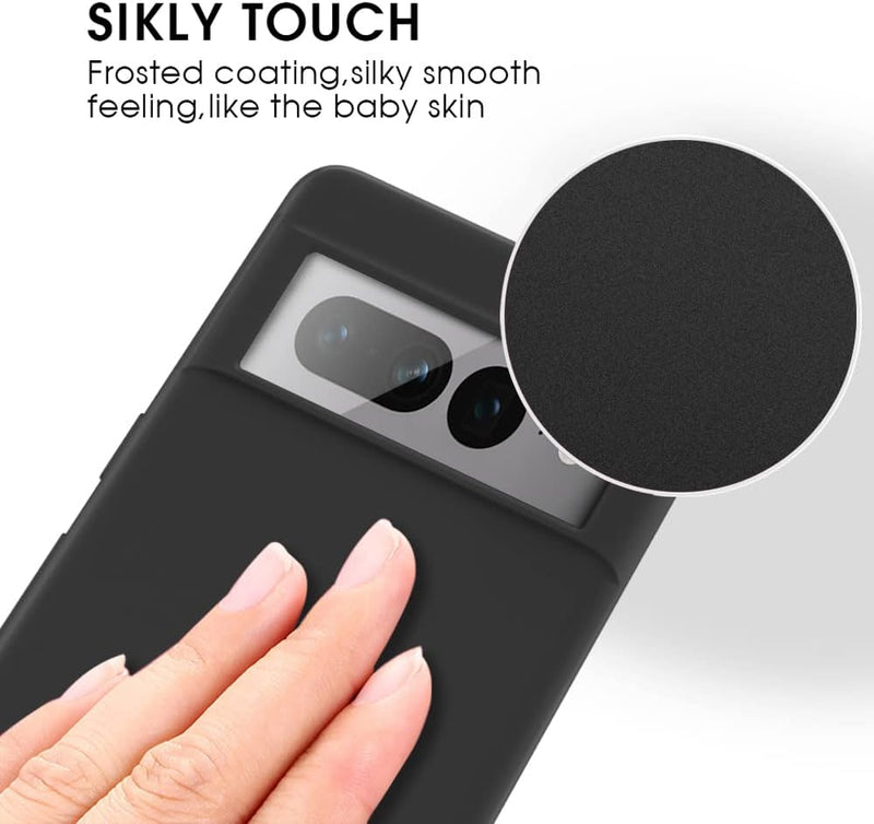 Google Pixel 7 Pro Case Ultra-Thin Slim Fit Phone Cases - Black - Gorilla Cases