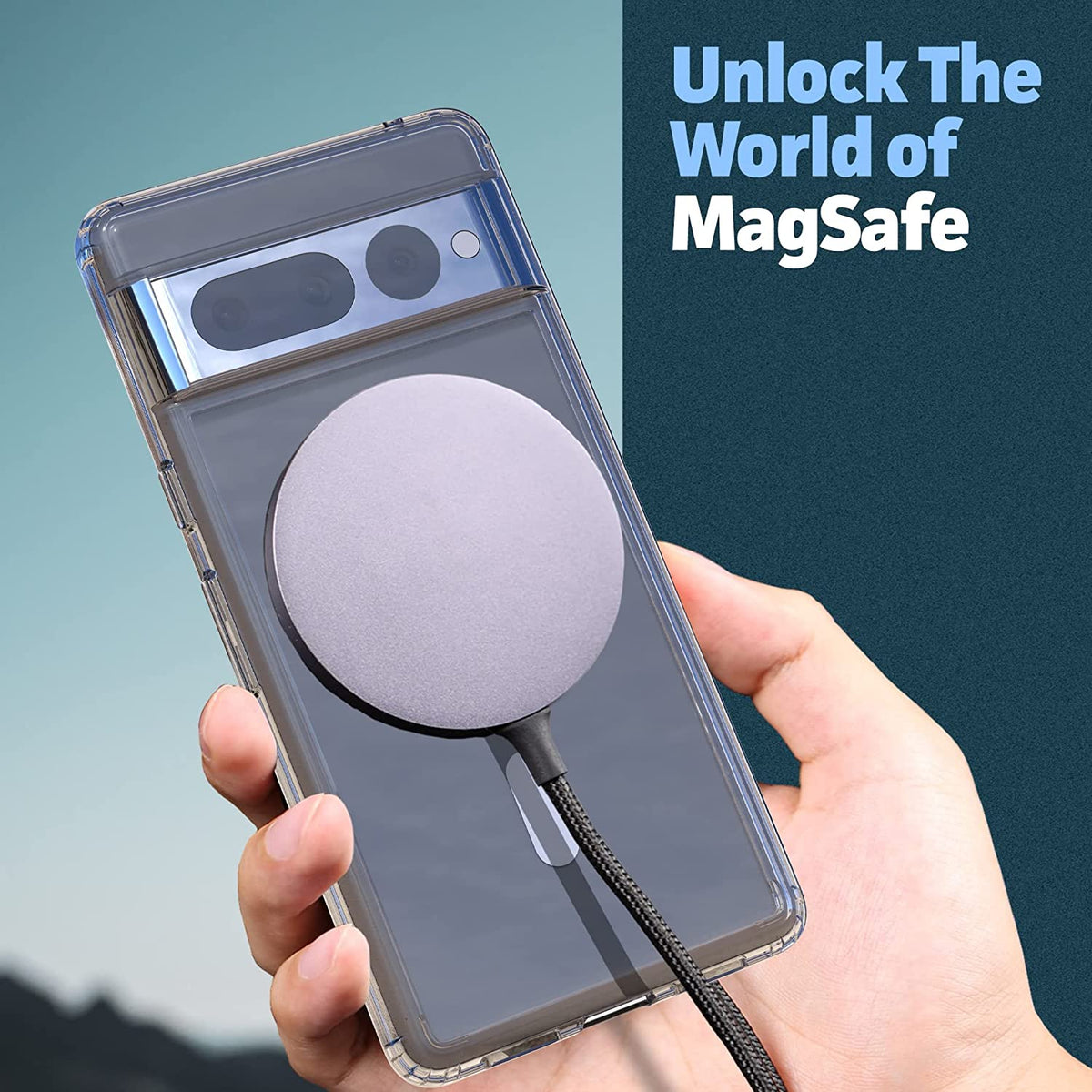 Pixel 7 Pro MagSafe Case | Clear Magnetic Charging