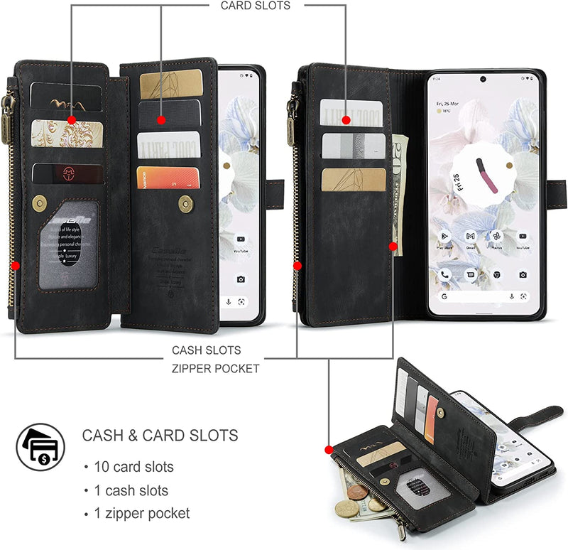 Google Pixel 7 Pro Leather Wallet Case - Gorilla Cases