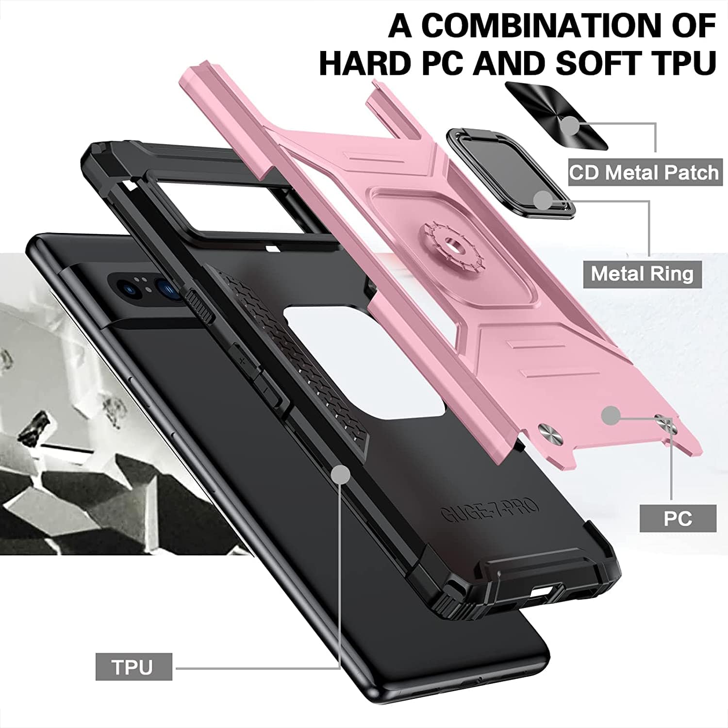 Acquista Custodia Protettiva Per Telefono Quadrato Con Fiori Di Lusso Con Supporto Per Anello Di Diamanti Per IPhone Samsung Huawei Xiaomi In Italia A Partire Da 4.2 - Foto 12