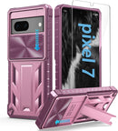 Google Pixel - 7 Protective Phone Case Grade Shell Bumper Matte Textured Design