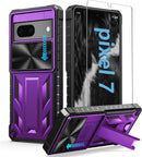 Google Pixel - 7 Protective Phone Case Grade Shell Bumper Matte Textured Design