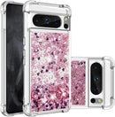 Google Pixel 8 Pro Case Glitter Liquid Cute Clear Phone Case