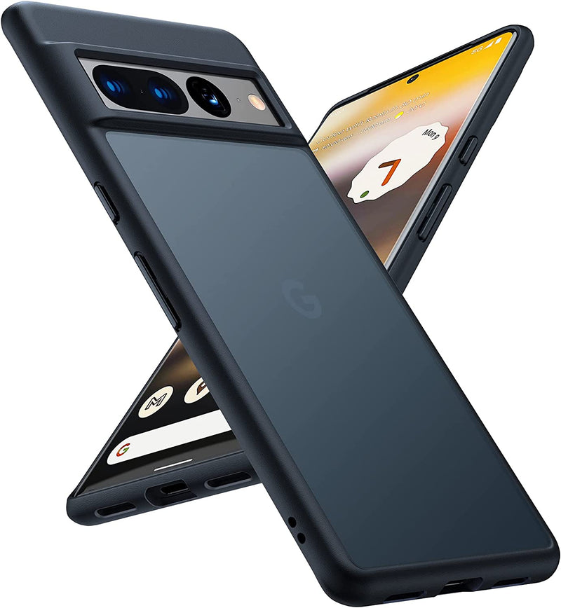 Google Silicone Slim Protective Pixel 7 Pro Phone Case 6.7 Inch, Black - Gorilla Cases