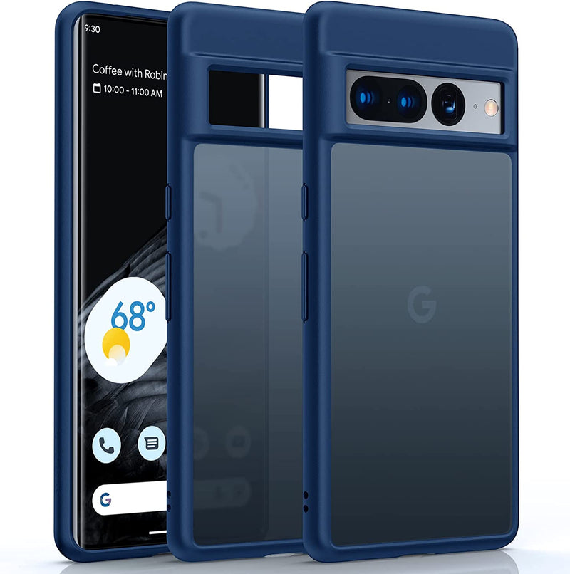 Google Silicone Slim Protective Pixel 7 Pro Phone Case 6.7 Inch, Black - Gorilla Cases