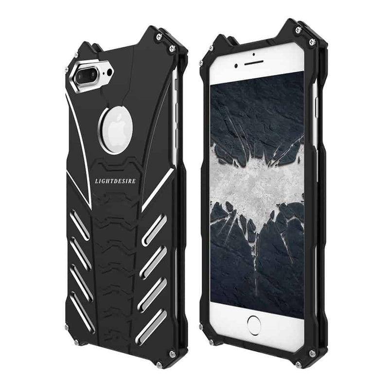 Gorilla Cases - Gorilla Glass iPhone 8 Plus Extreme Case (Black) - Gorilla Cases