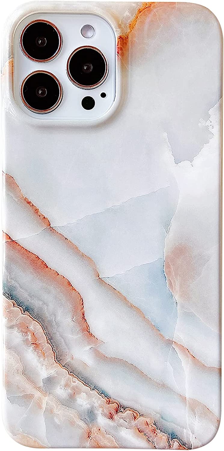 Hapitek Compatible iPhone 13 Pro Max Case Marble Case 6.7 INCH - Gorilla Cases