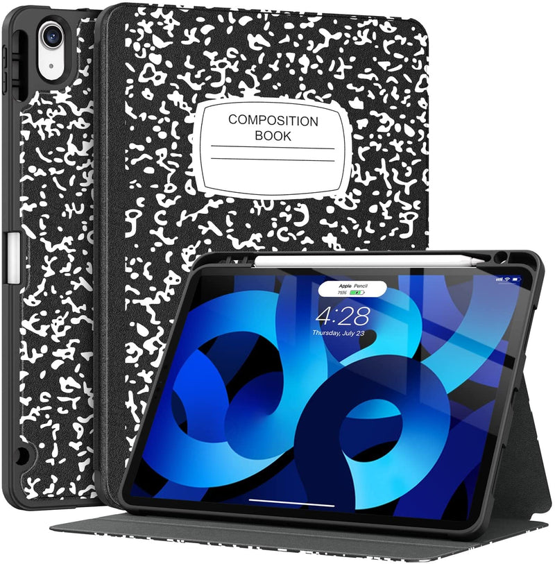 iPad Air 5 Case / ipad Air 4 case Pencil Holder Slim Lightweight Soft TPU Back Cover - Gorilla Cases
