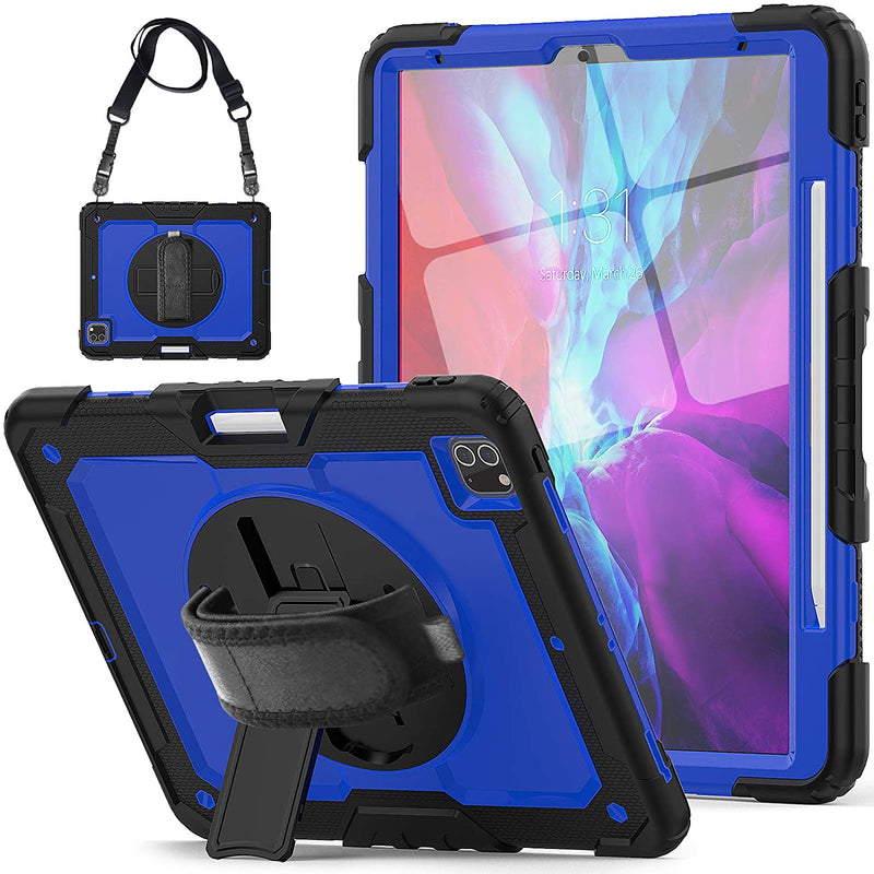 iPad Pro 12.9 Case 2020 with Screen Protector | iPad Pro 12.9 Shockproof Rugged Protective Case - Gorilla Cases