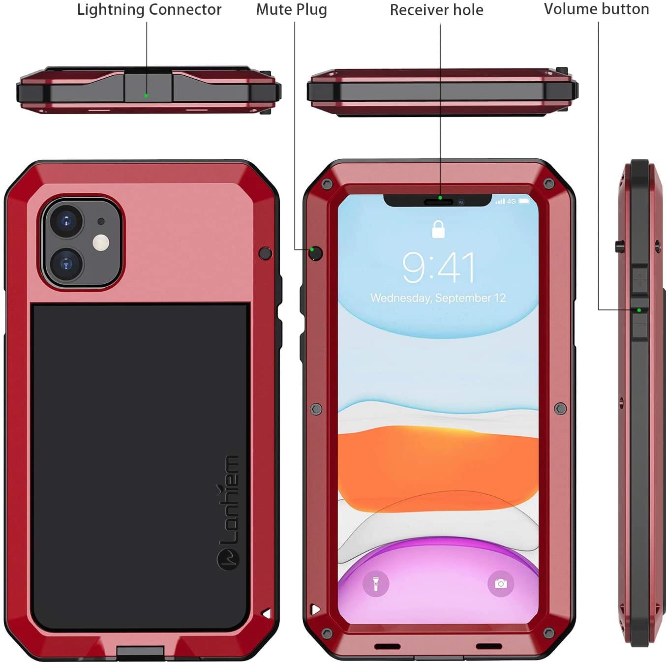 iPhone 11 Aluminum Metal Case | iPhone 11 Gorilla Case.