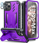 iPhone 11 Pro - Max Case Rugged Shockproof Protective Case Proof Protection Black