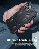 iPhone 11 Pro - Max Case Rugged Shockproof Protective Case Proof Protection Black