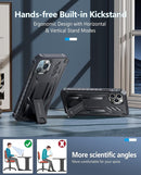 iPhone 11 Pro - Max Case Rugged Shockproof Protective Case Proof Protection Black