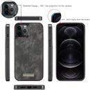 iPhone 12 Pro Max Leather Wallet Detachable Magnetic Card Case