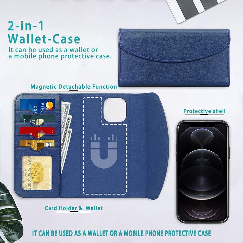 iPhone 12 Pro Max Magnetic Detachable Wallet Case - Gorilla Cases