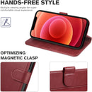 iPhone 12 Pro Max Magnetic Shockproof Leather Flip Case