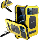 iPhone 12 Pro Max Metal Camera Lens Cover Kickstand Case