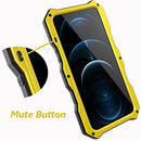 iPhone 12 Pro Max Metal Camera Lens Cover Kickstand Case