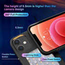 iPhone 12 Video Light Adjustable Selfie Case
