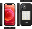 iPhone 12 Video Light Adjustable Selfie Case