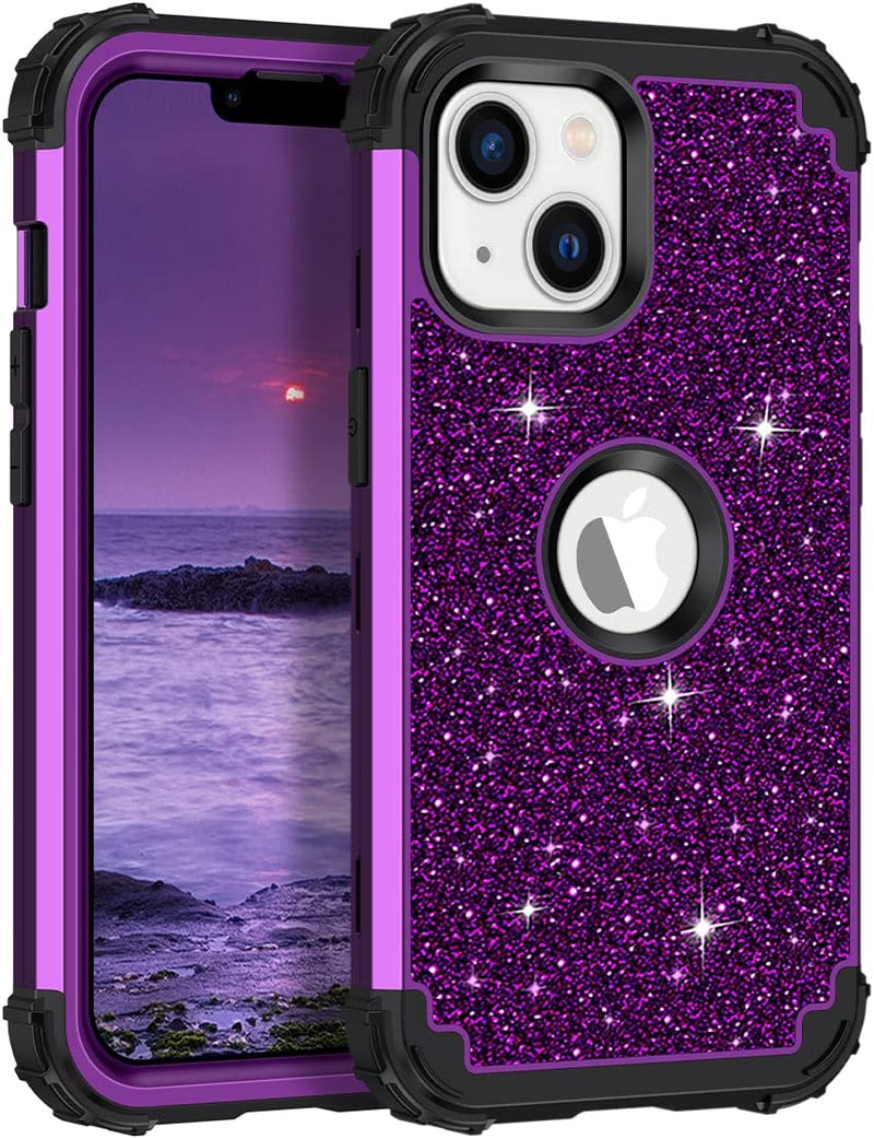 iPhone 13 Case Glitter Sparkly Bling Shockproof Heavy Duty Case - Gorilla Cases
