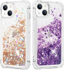iPhone 13 Case Glitter Star Flow Liquid