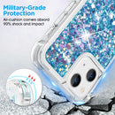 iPhone 13 Case Glitter Star Flow Liquid