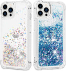 iPhone 13 Case Glitter Star Flow Liquid